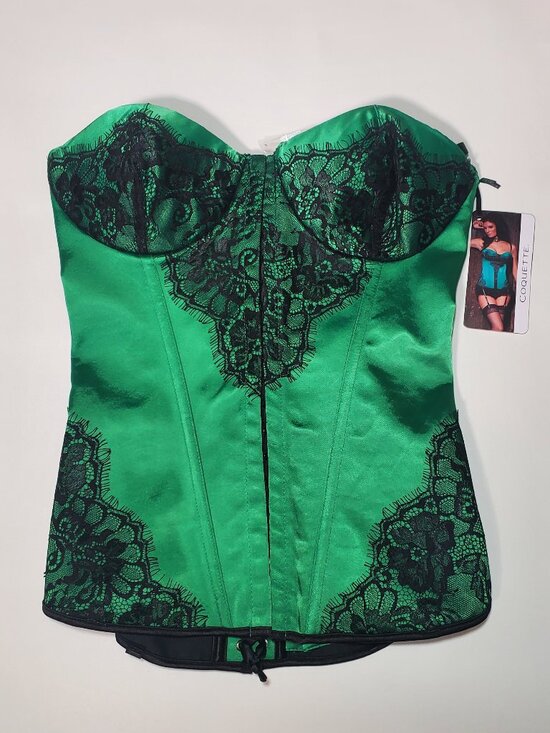 Green Black Bustier Corset โ NWT ๐๐ค - Picture 8 of 10